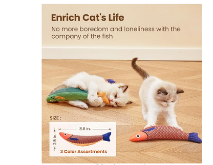 Cat Toys Saury Fish
